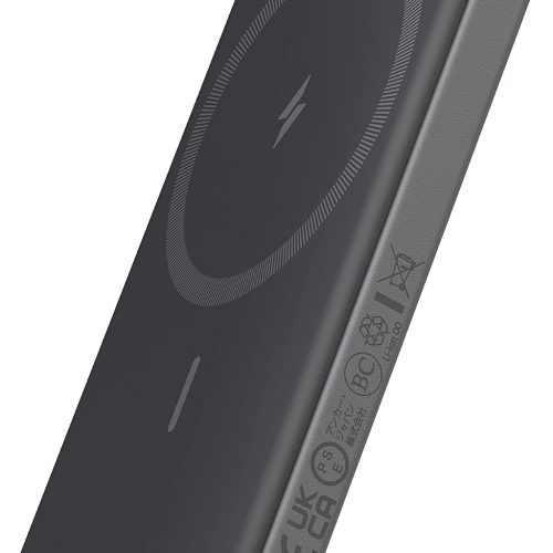 10000mAh Magnetic Portable Charger, Slim Wireless Power Bank with Magnetic Attachment and Fast Charging Capability