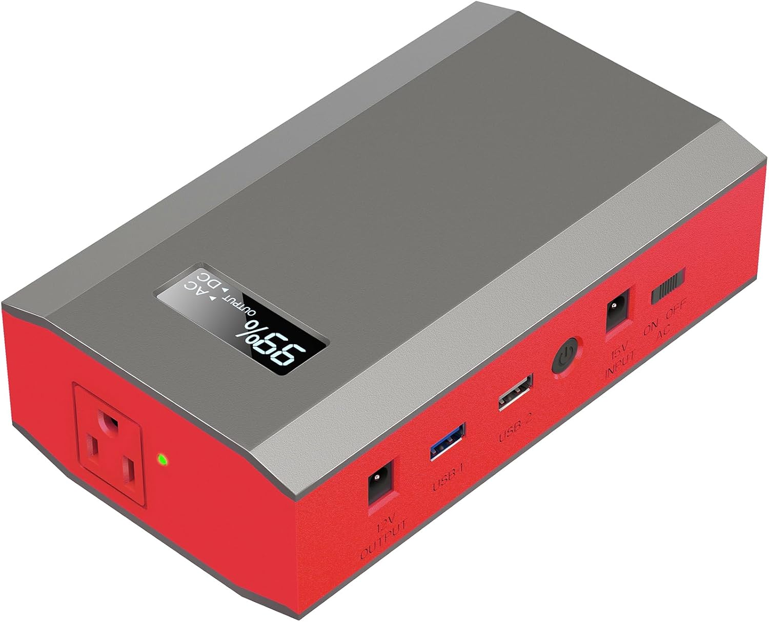 24000mAh Portable External Battery Pack, High-Capacity Power Bank with Multiple Charging Ports and Digital Power Display